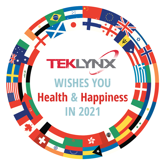 TEKLYNX Wishes You Health & Happiness In 2021