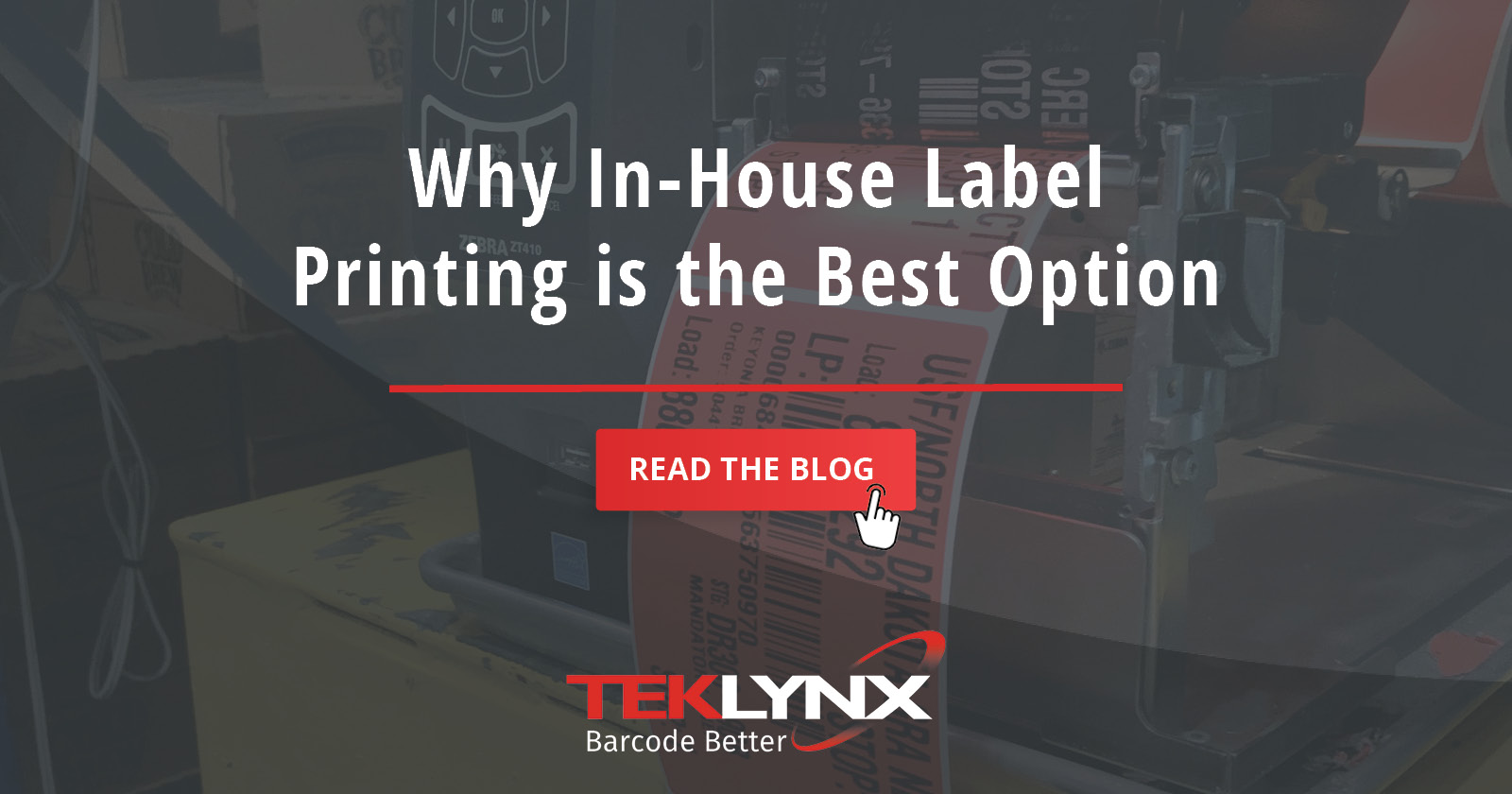 Why In-House Label Printing is the Best Option
