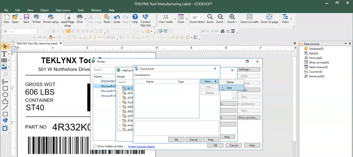 Best advanced barcode labeling software for 2024: CODESOFT 2024