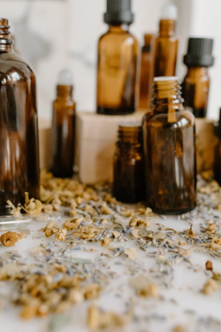 CBD oil vials