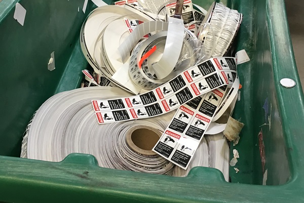 Reduce label waste by printing labels on-demand