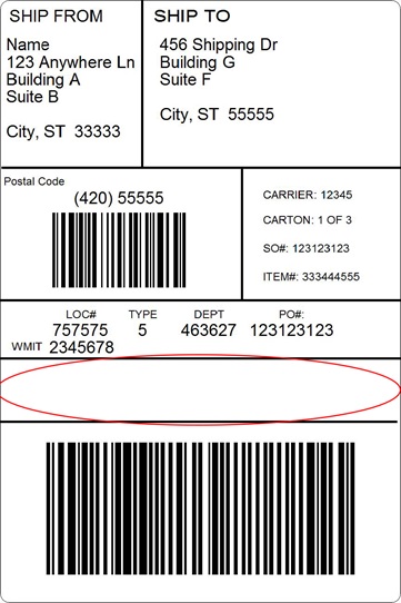 RFID Label with invisible RFID tag