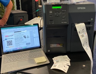 Label design software for Epson ColorWorks printers